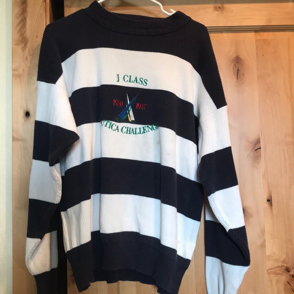 Men’s nautica j class crew neck sweater